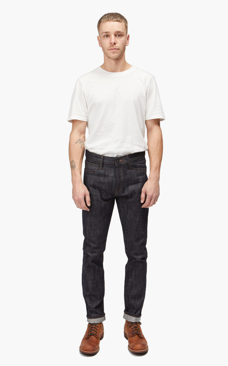 The Unbranded Brand UB470 Tight Fit Heavyweight Big Slub Selvedge Denim 22oz