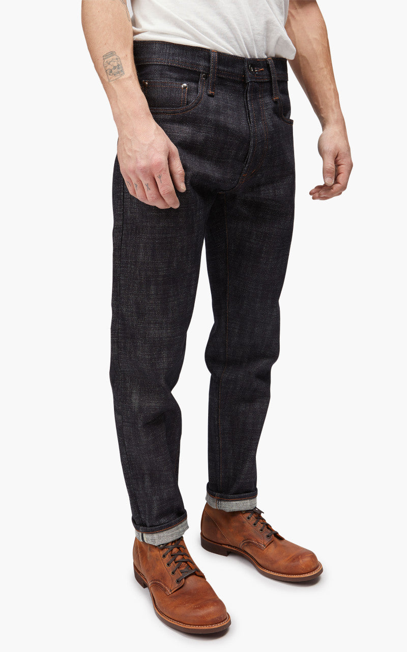 The Unbranded Brand UB670 Relaxed Fit Heavyweight Big Slub Selvedge Denim 22oz