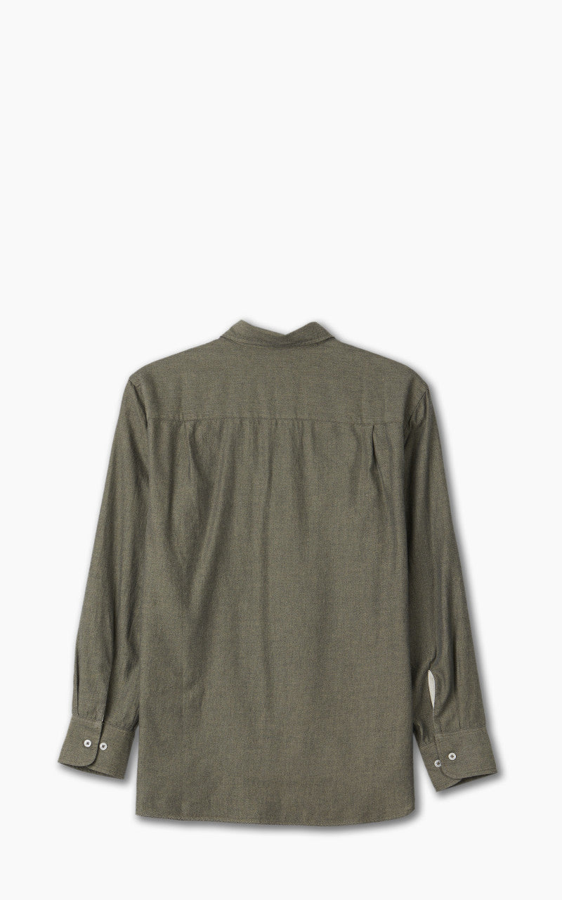 Universal Works Square Pocket Shirt Olive