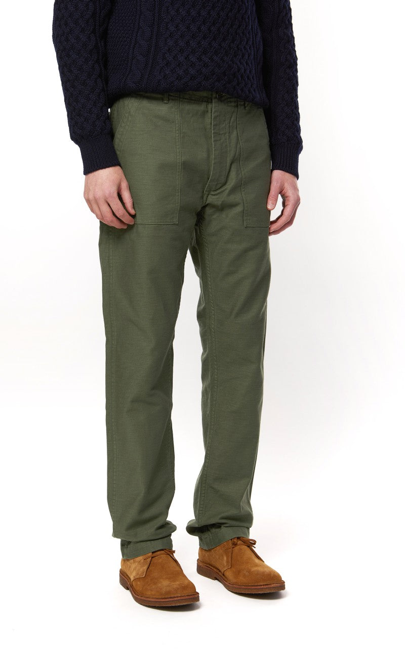 kaneroni　orslow US ARMY FATIGUE GREEN orSlow US Army Fatigue Pants (Regular Fit) - Green Reverse