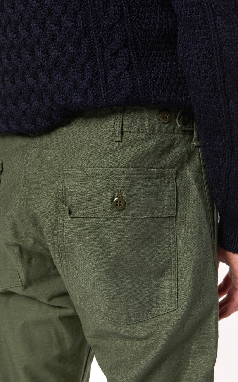 OrSlow US Army Fatigue Pants Slim Green