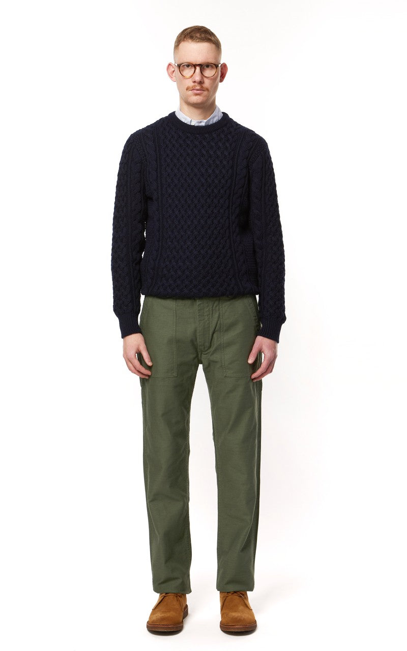 OrSlow US Army Fatigue Pants Slim Green