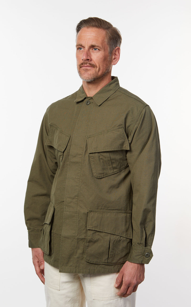 OrSlow US Army Tropical Jacket Original Ripstop Army Green