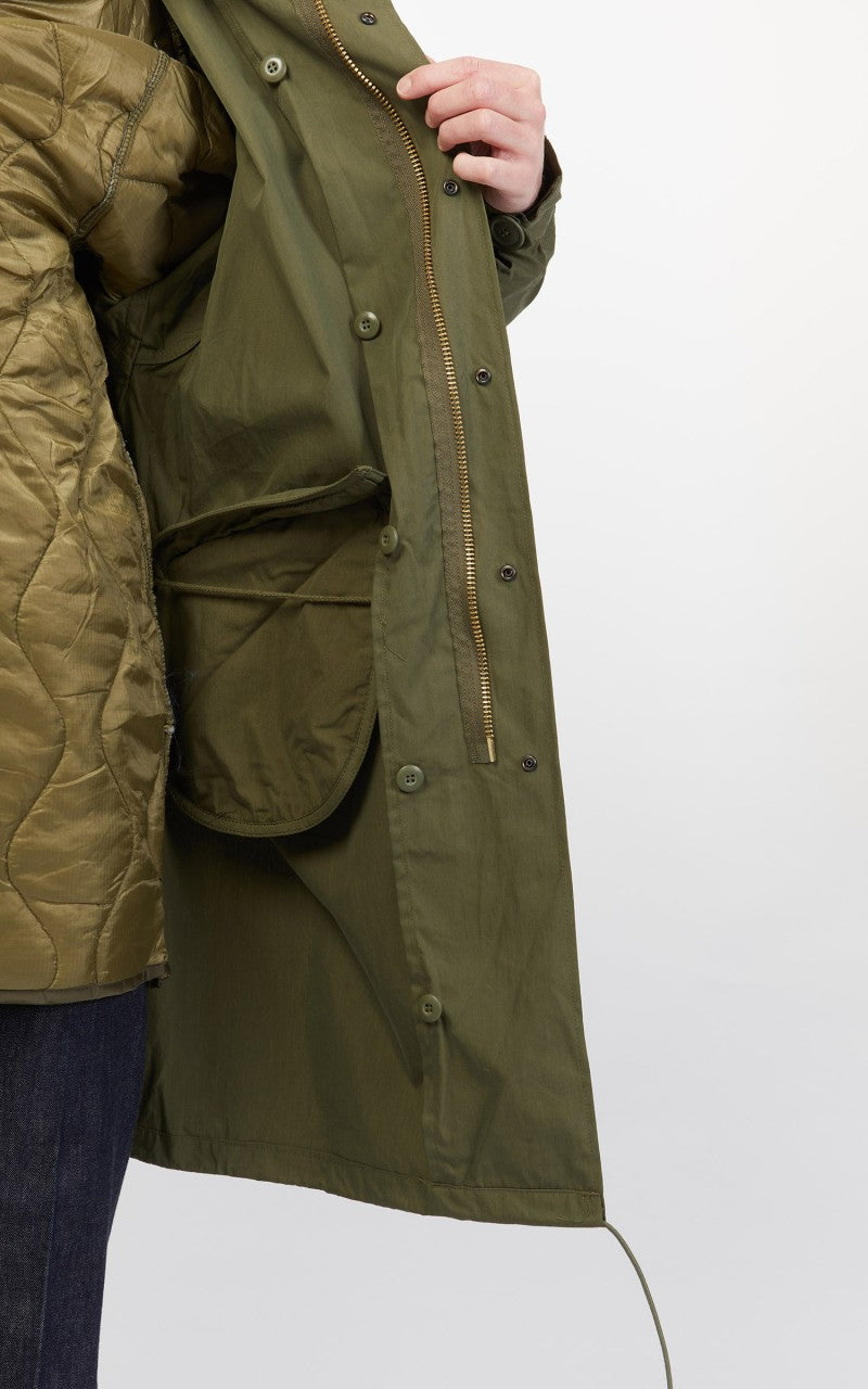 Military Surplus US M65 Fishtail Parka Olive Drab