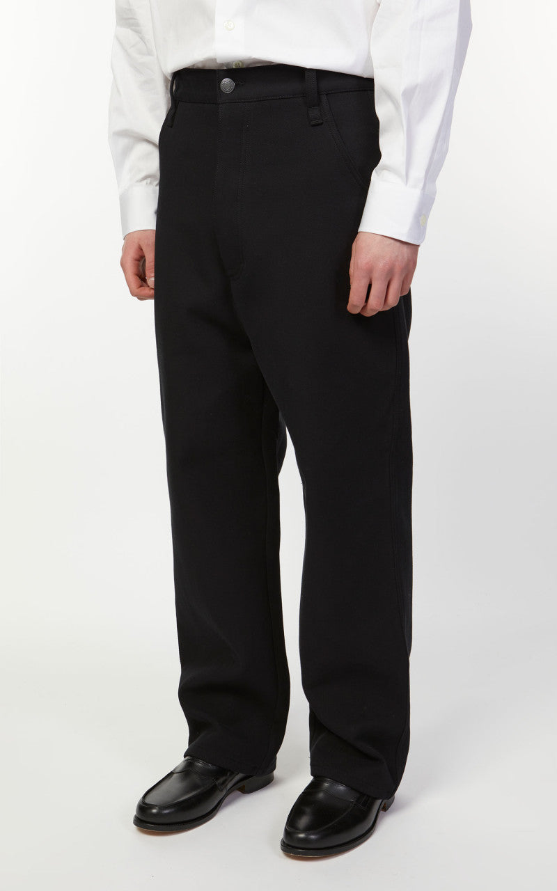 AMI Paris Alex Fit Jeans Black