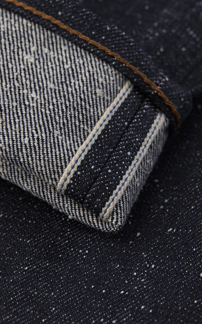 The Unbranded Brand UB643 Relaxed Fit Heavyweight Neppy Selvedge 18oz