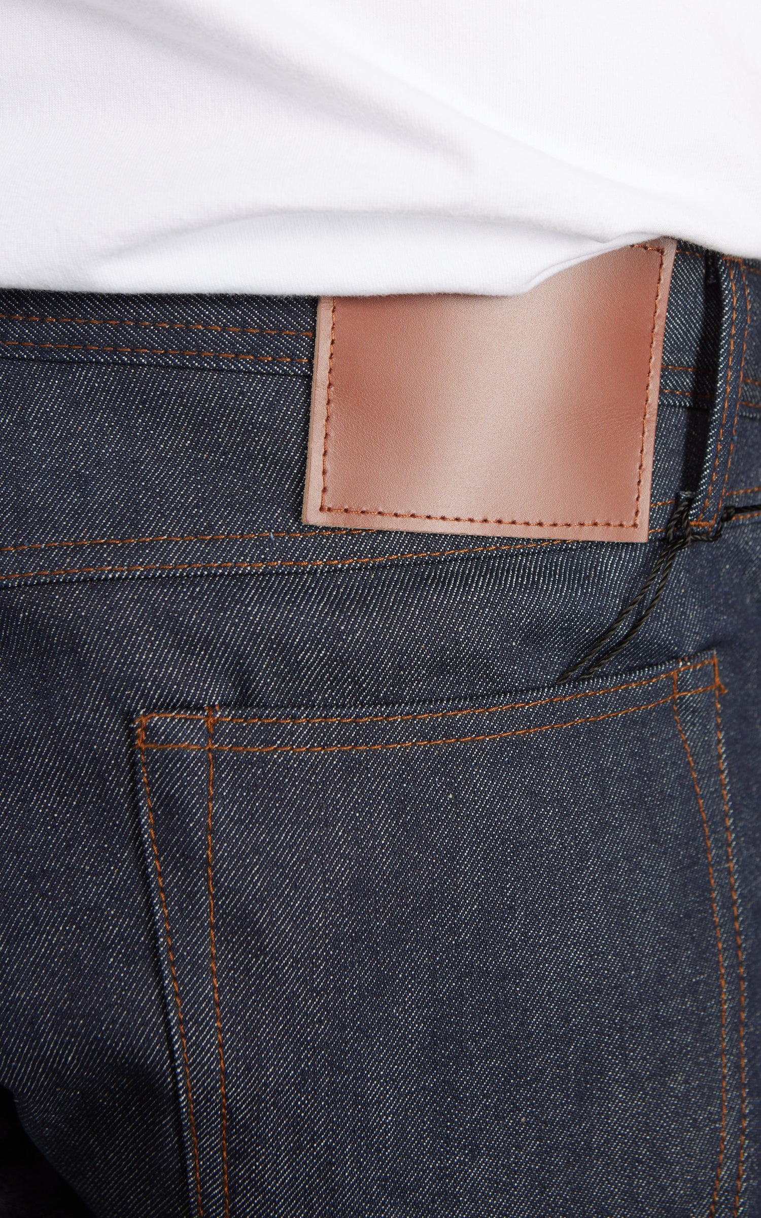 The Unbranded Brand UB801 Relaxed Straight Fit Selvedge Indigo 14.5oz