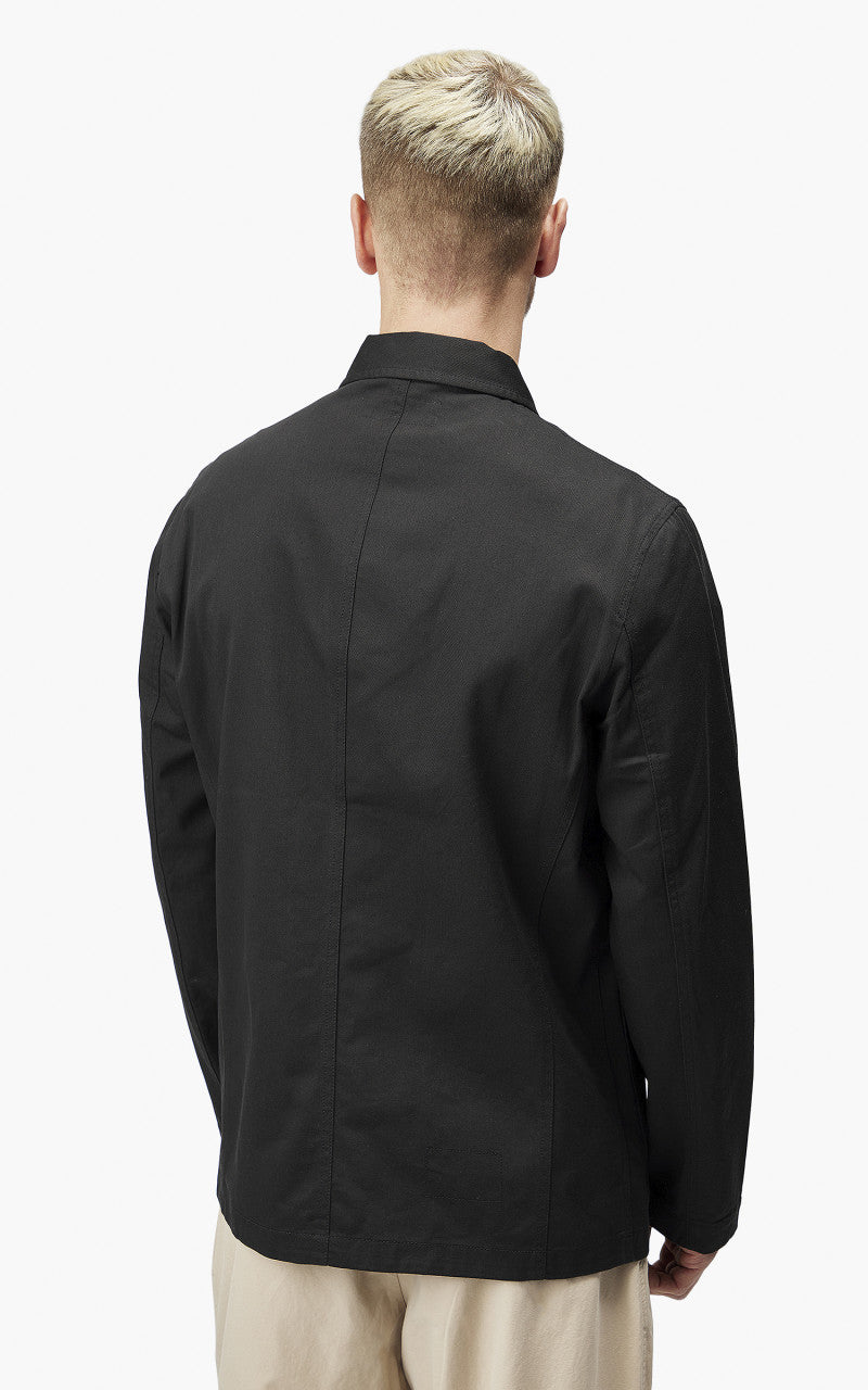 Universal Works Bakers Jacket Twill Black