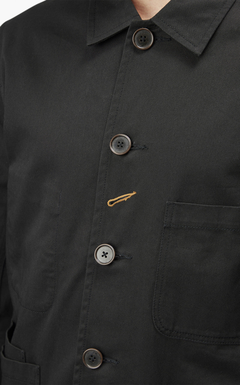 Universal Works Bakers Jacket Twill Black