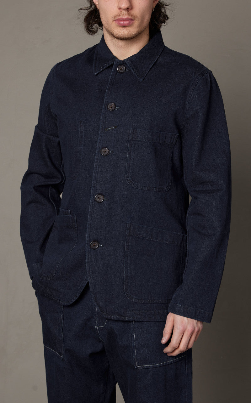 Universal Works Bakers C Jacket Indigo