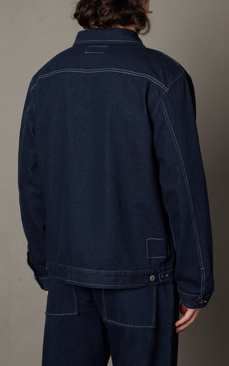 Universal Works Trucker Jacket Indigo