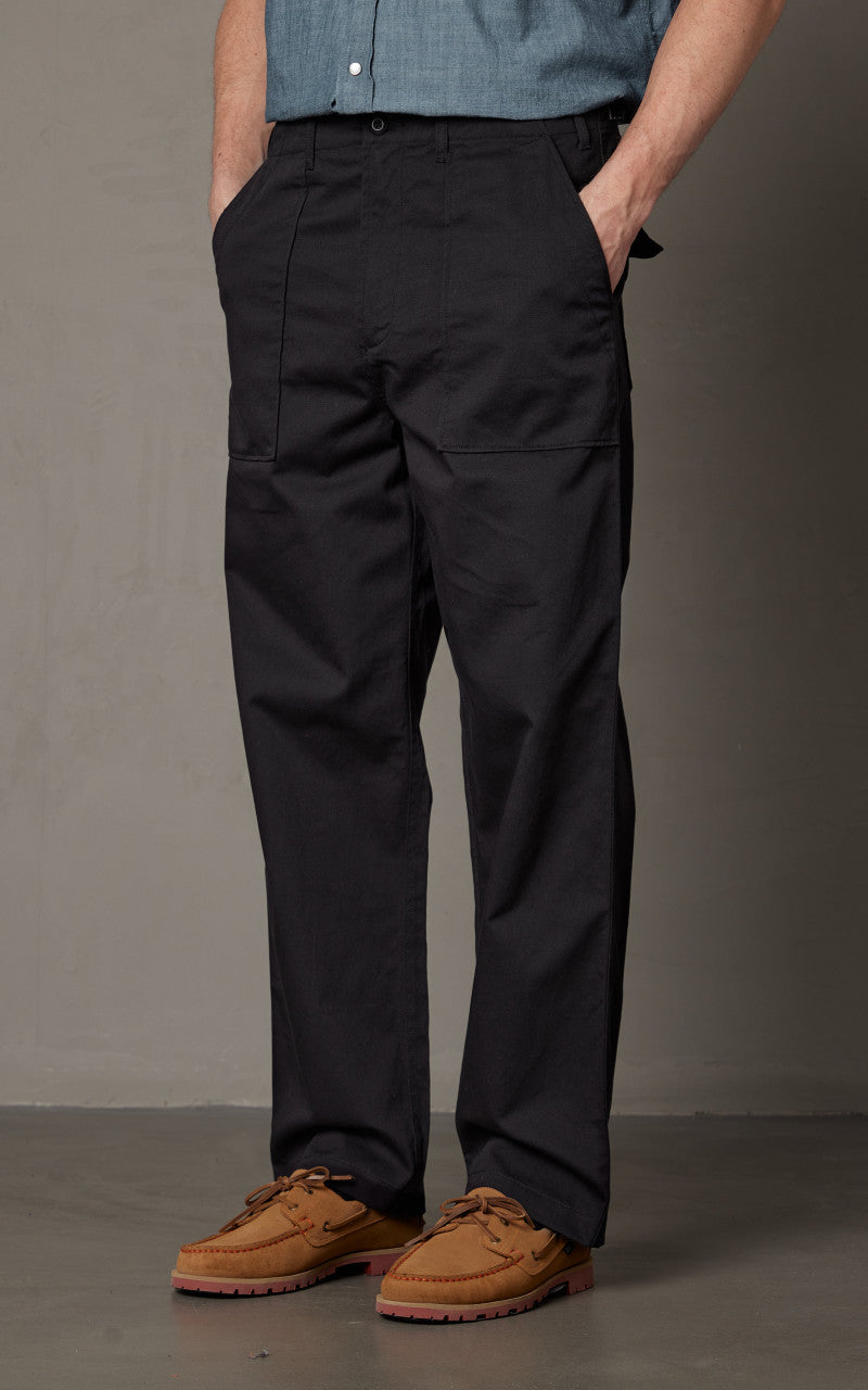 Universal Works Fatigue Pant Twill Black