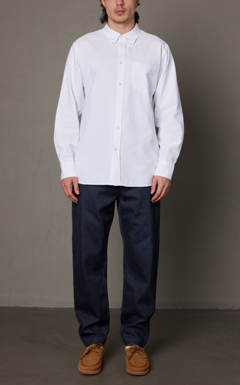 Universal Works Military Chino Denim Indigo