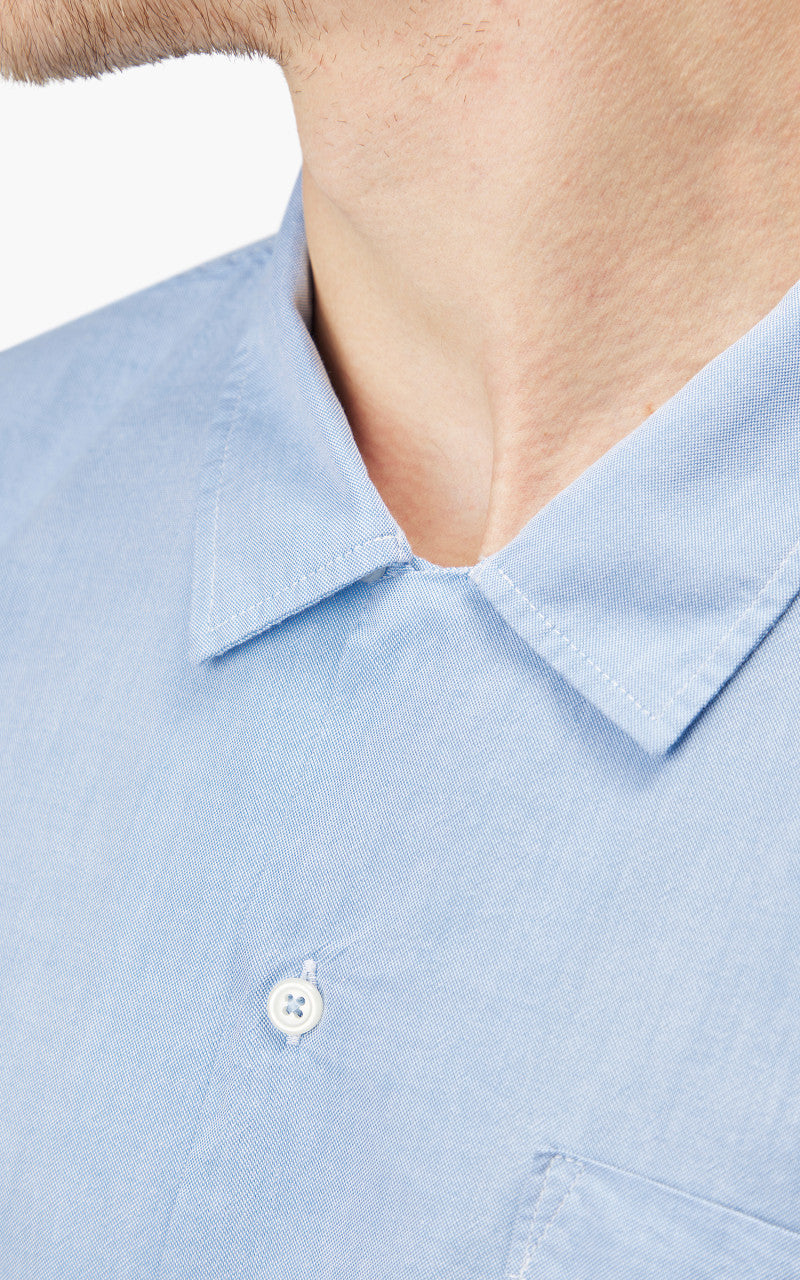 Universal Works Road Shirt Organic Oxford Sky