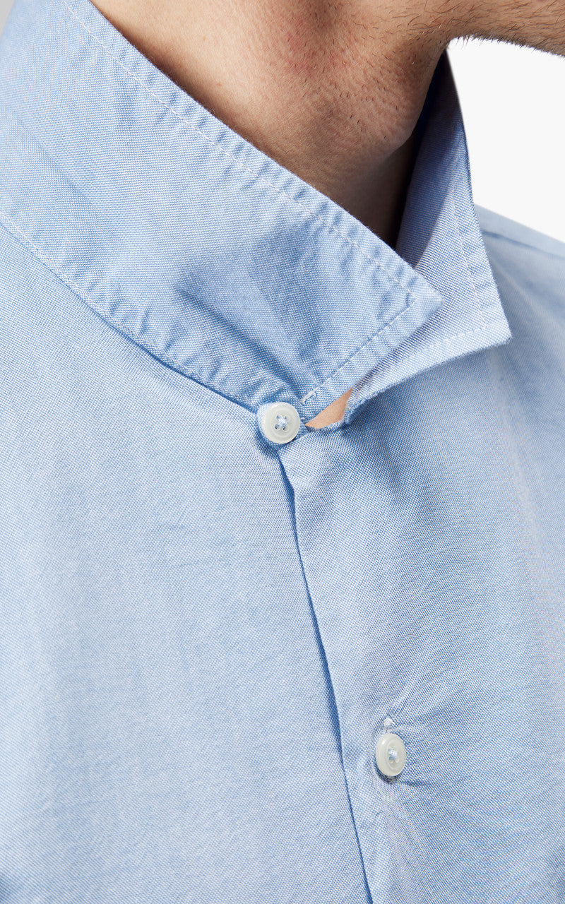 Universal Works Road Shirt Organic Oxford Sky