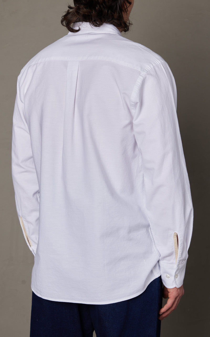 Universal Works Daybrook Shirt JPN Oxford Cotton Ecru