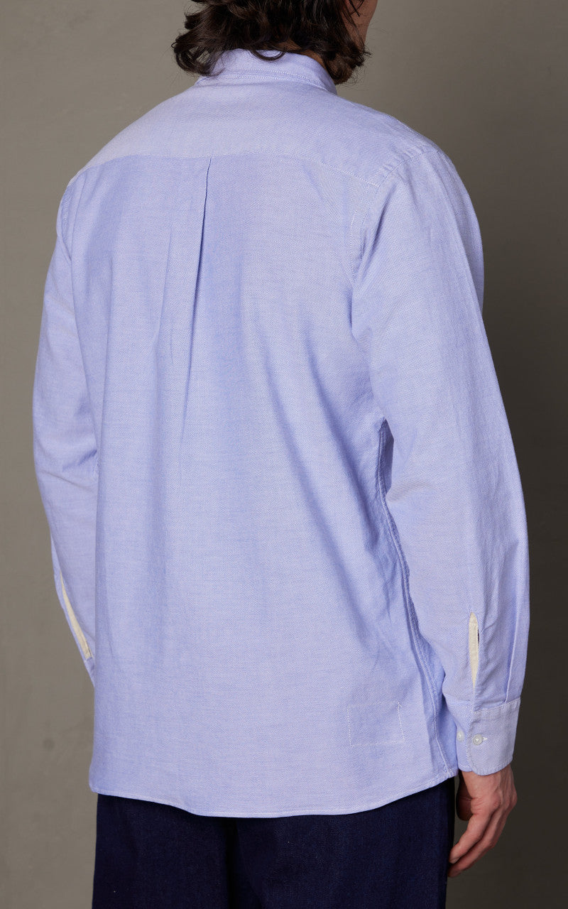 Universal Works Daybrook Shirt JPN Oxford Cotton Sky
