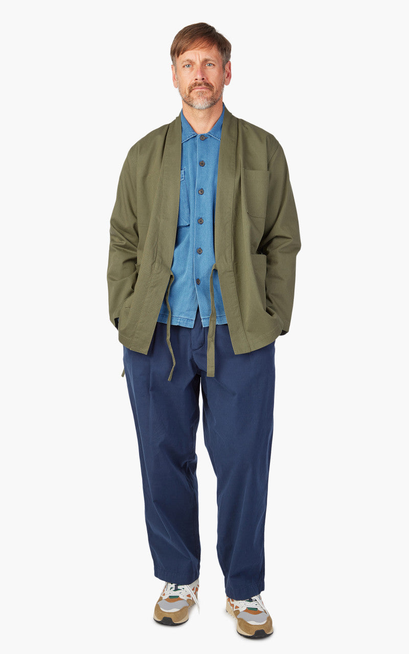 Universal Works Kyoto Work Jacket Twill Light Olive