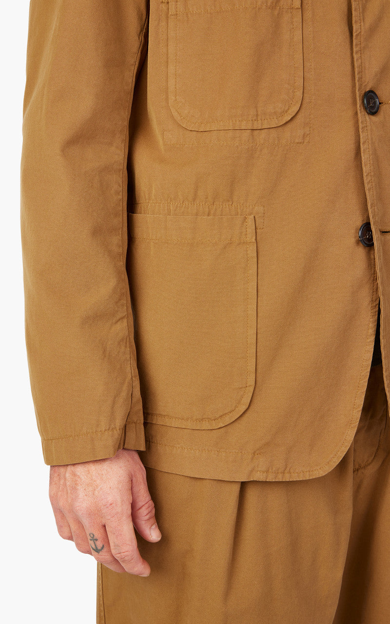 Universal Works Five Pocket Jacket Summer Canvas Cumin