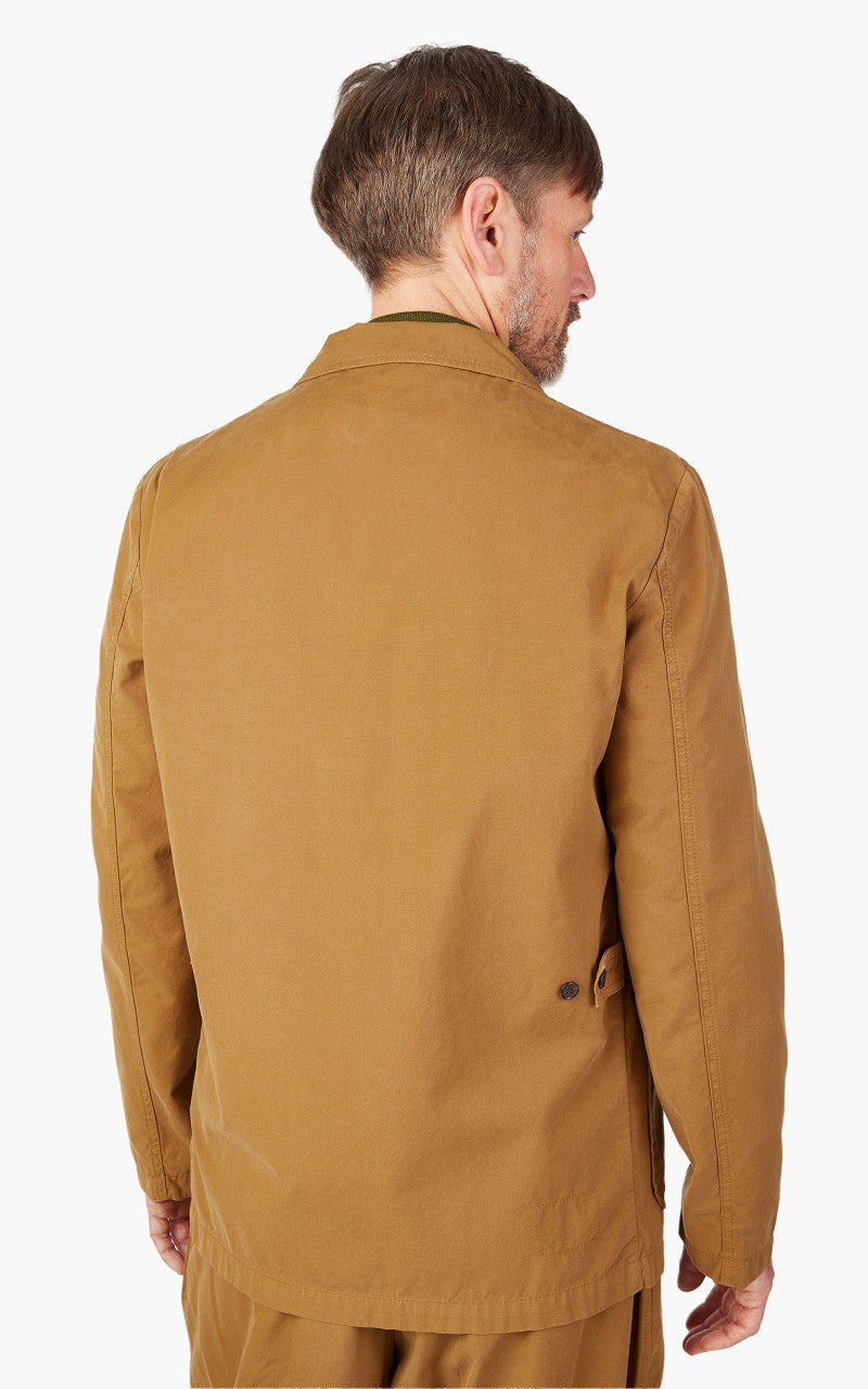 Universal Works Five Pocket Jacket Summer Canvas Cumin