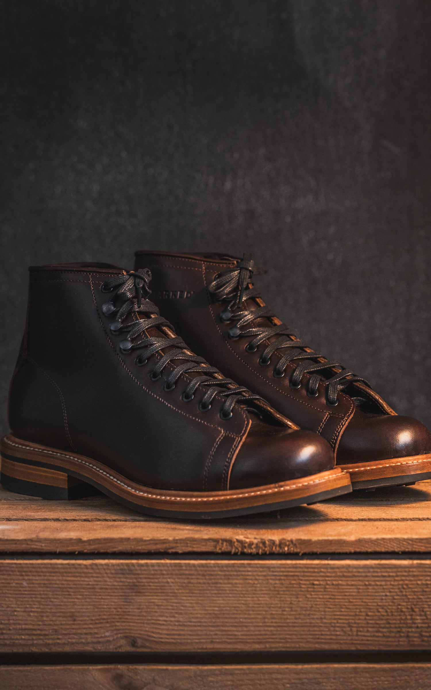 Unmarked Archie Boots Cherry