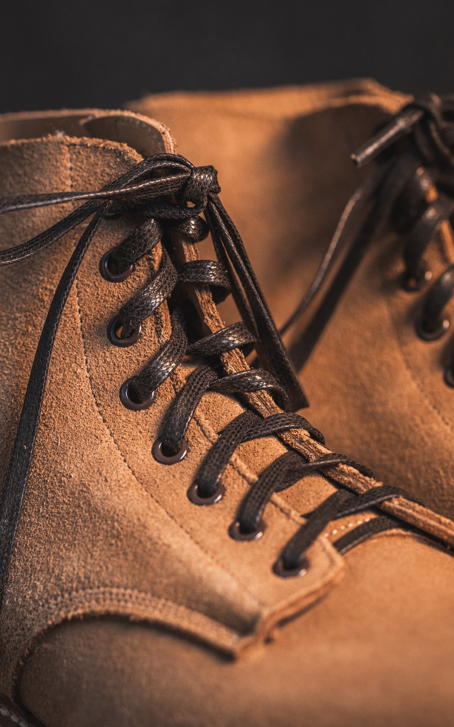 Unmarked Boondocker Boots Kakhi Rought Out