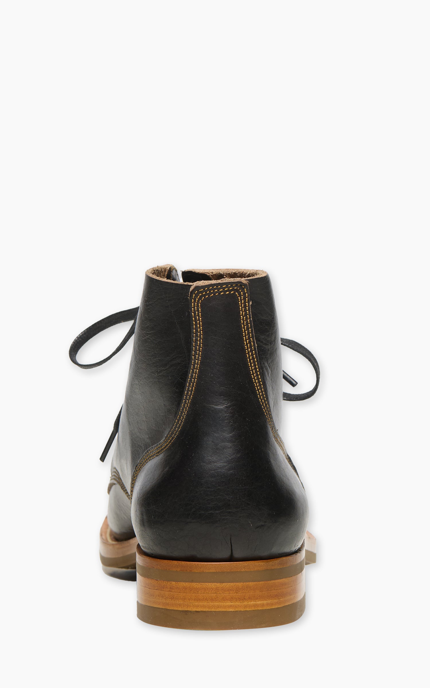 Unmarked Boondocker Boots Almost Antique Black Bison