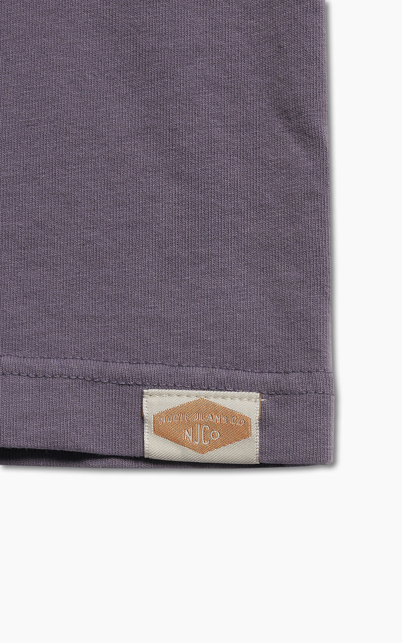 Nudie Jeans Uno Everyday Tee Lilac
