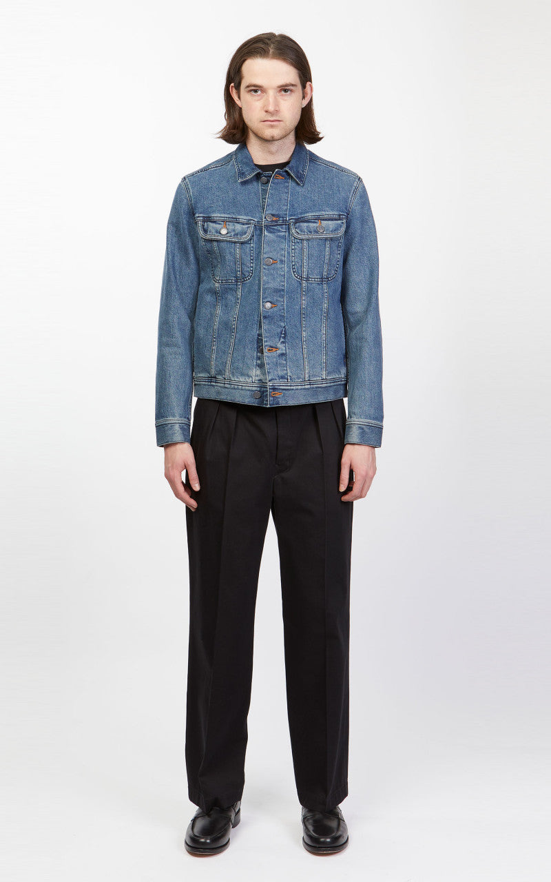 A.P.C. Veste Jean US Jacket Stonewashed Indigo