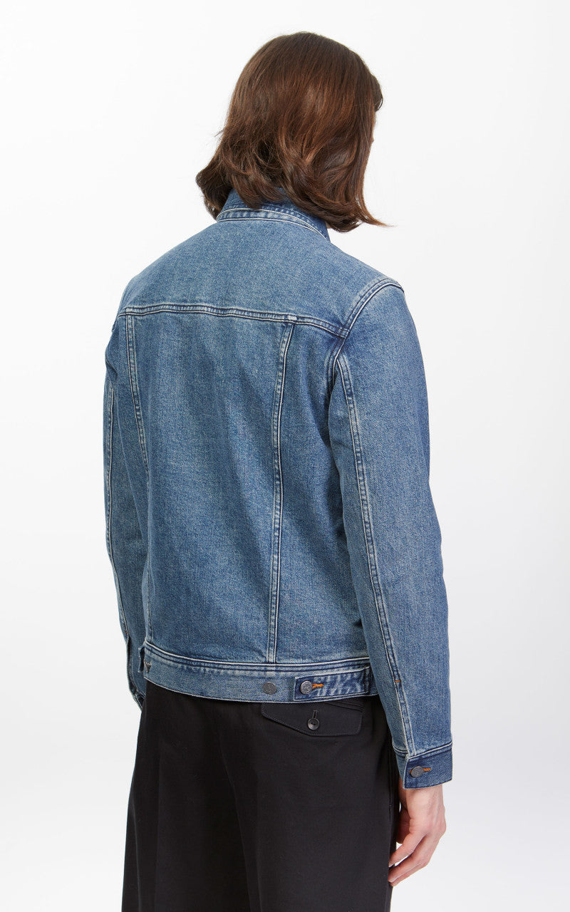 A.P.C. Veste Jean US Jacket Stonewashed Indigo