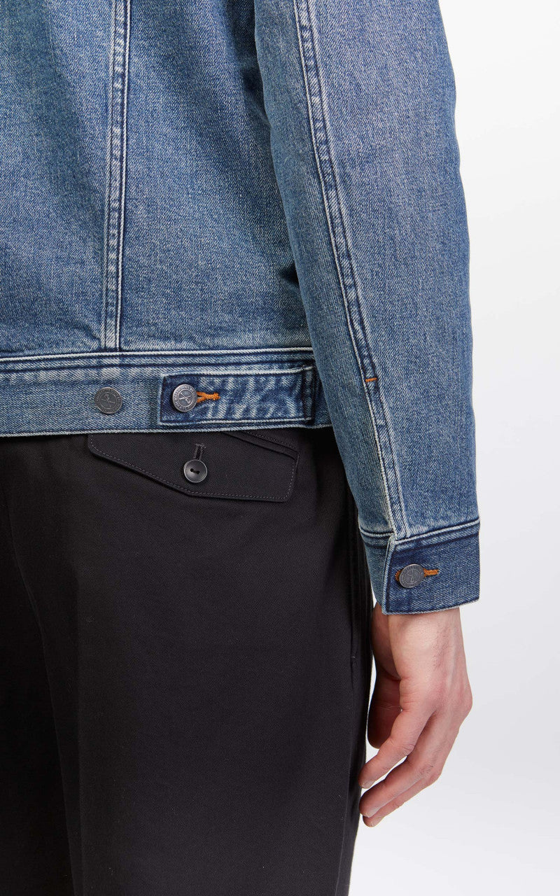 A.P.C. Veste Jean US Jacket Stonewashed Indigo