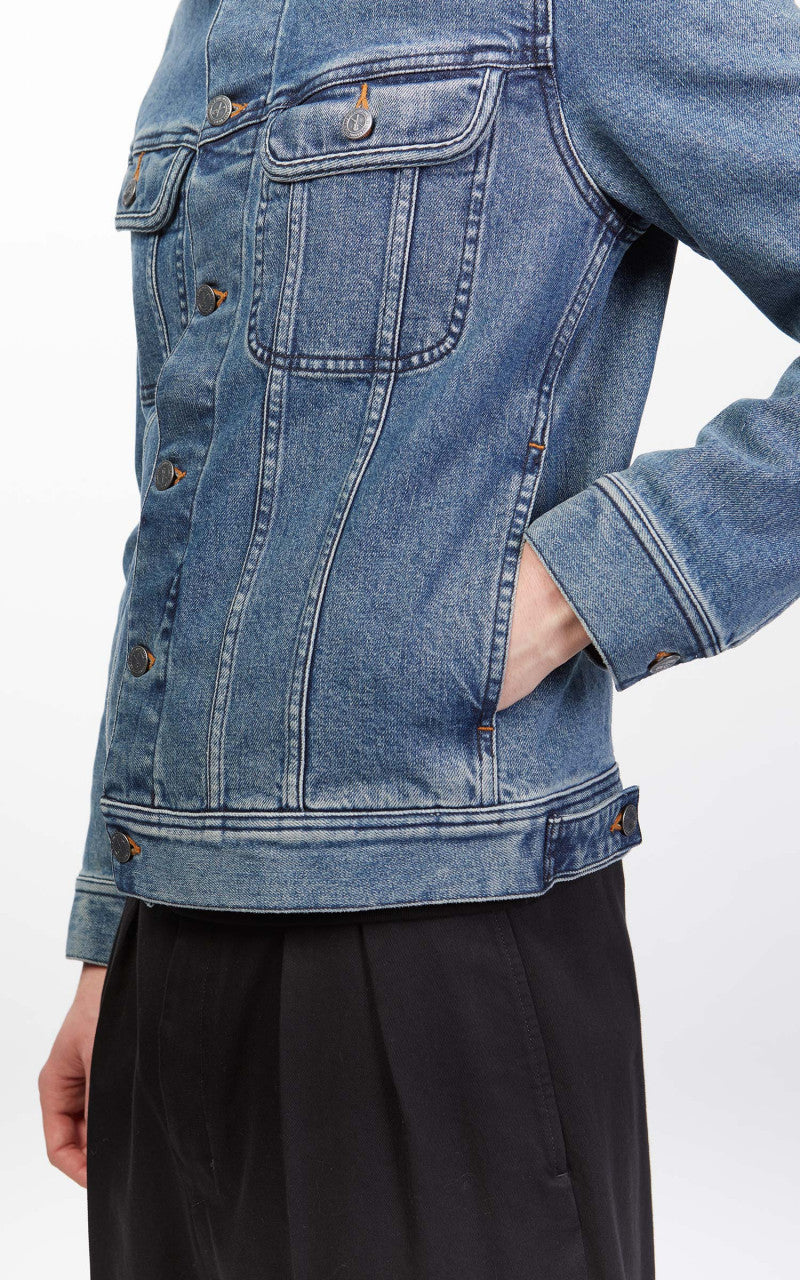 A.P.C. Veste Jean US Jacket Stonewashed Indigo