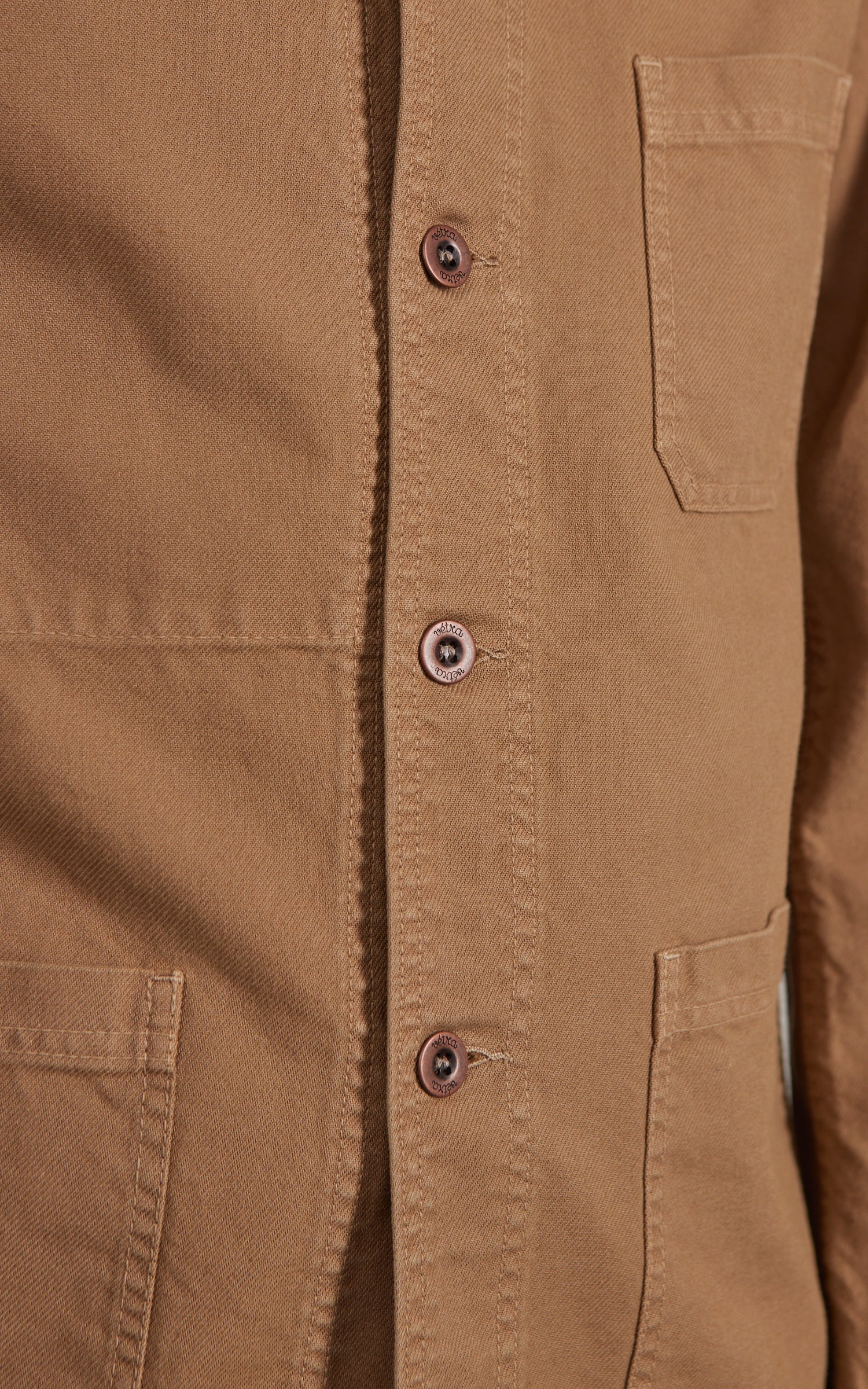 Vetra Workwear Jacket Organic Twill 1G/5C Desert