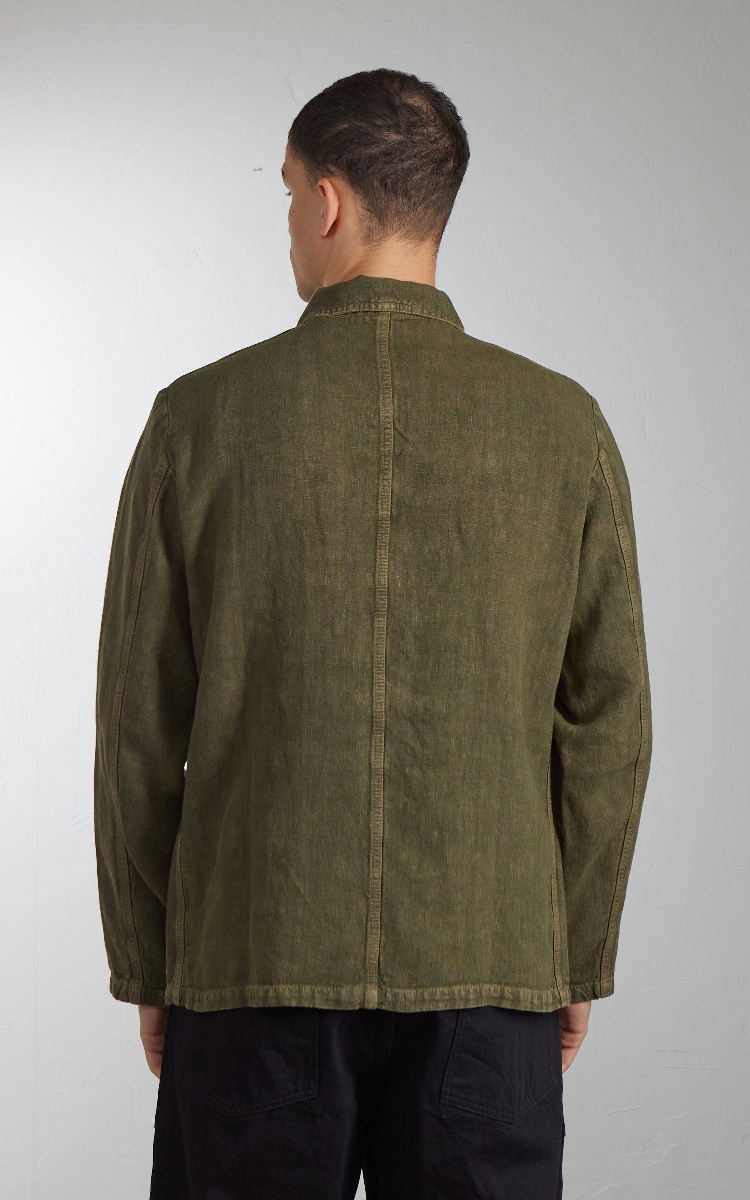 Vetra Workwear Jacket Heavy Linen Canvas 3L/5C Olive