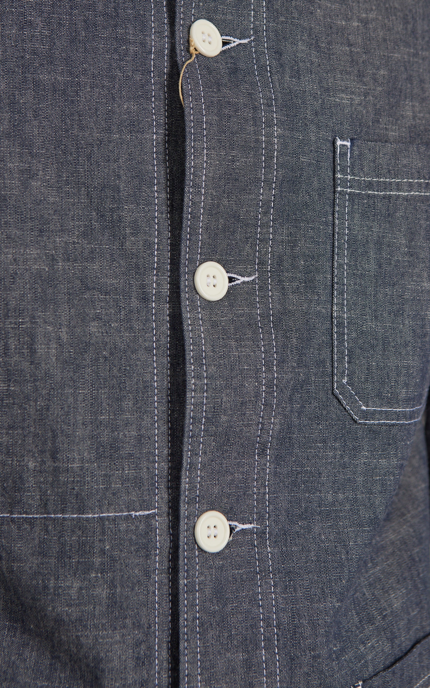 Vetra Workwear Jacket Washed Chambray 8C/5W Chambray