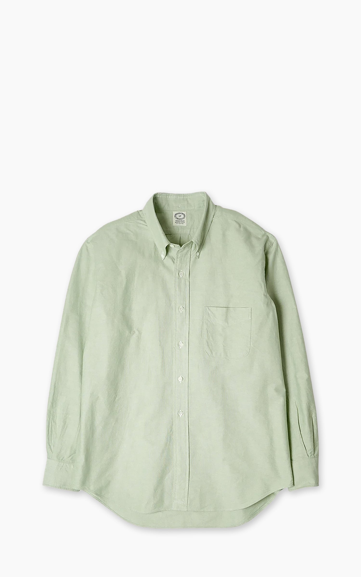 Kamakura Shirts Vintage Ivy Button-Down Oxford Shirt Green