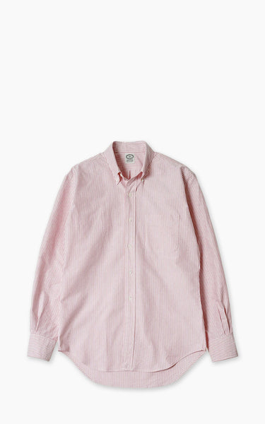 JD　【アメリカ小物】布製テナント　IVY　大学 Kamakura Shirts Vintage Ivy Button-Down Oxford Shirt University Stripe