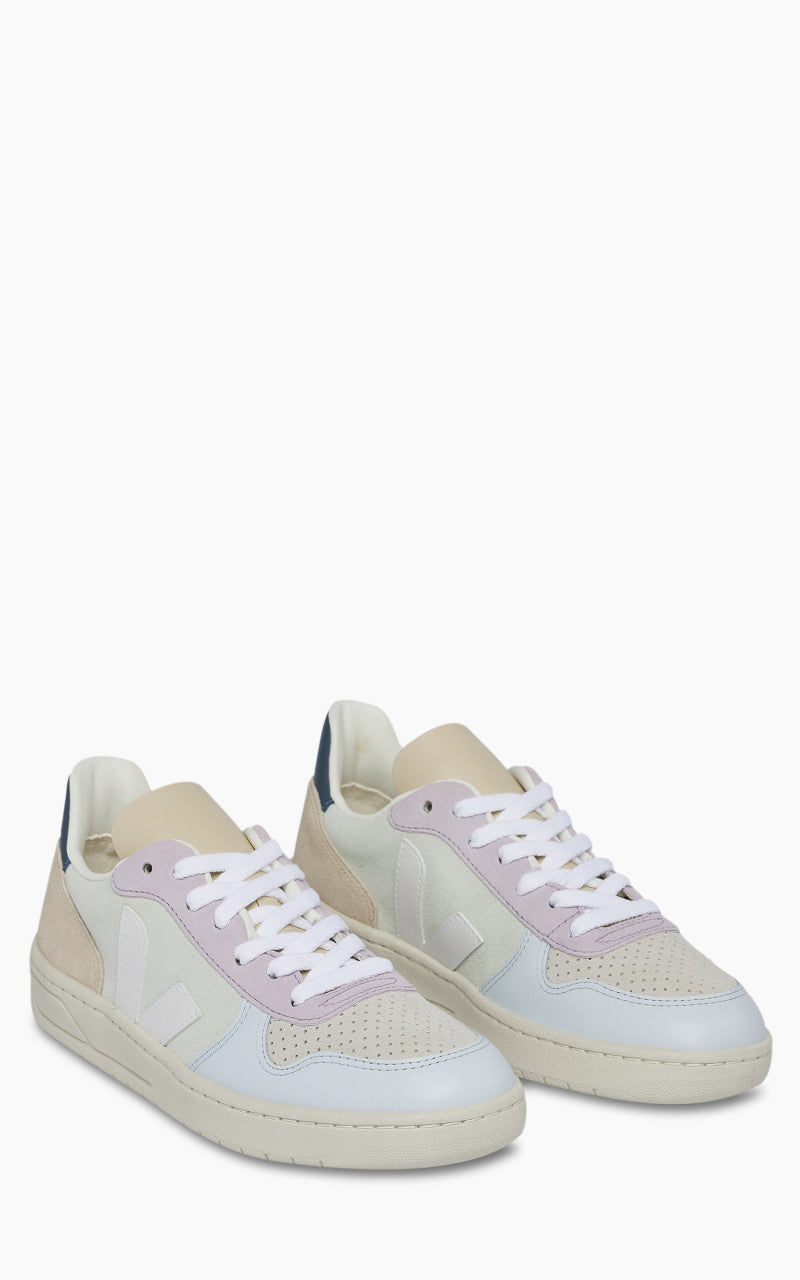 Veja W V-10 Suede Jade White Multi