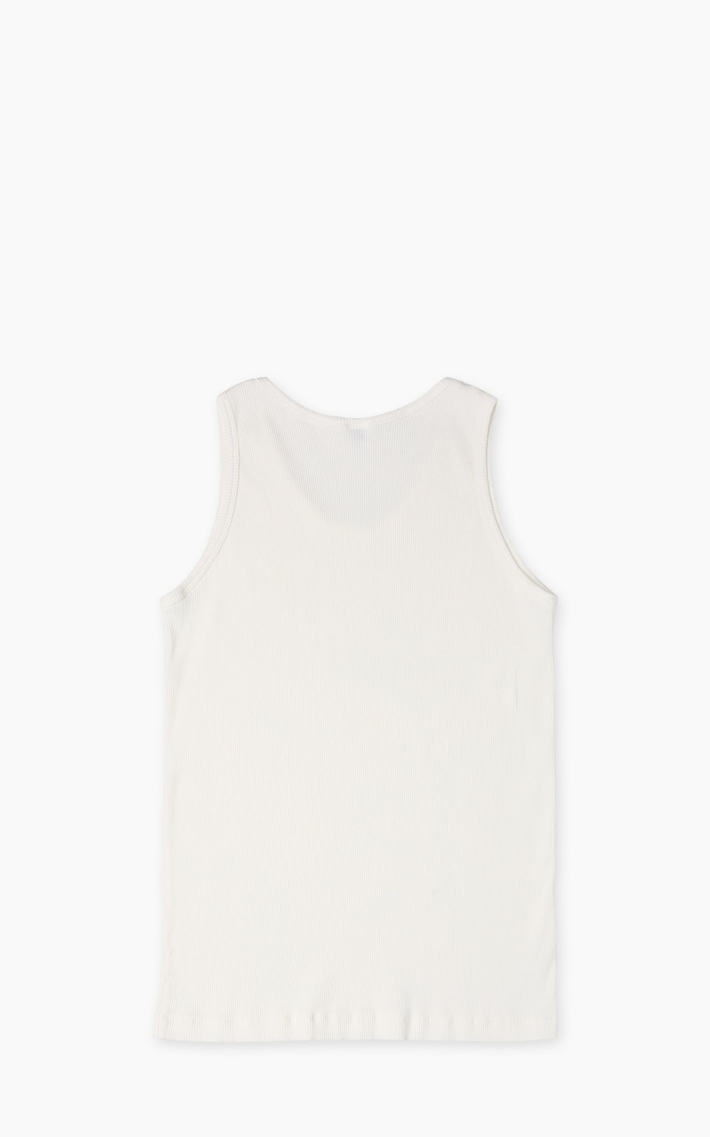 Velva Sheen Rib Tank Top White