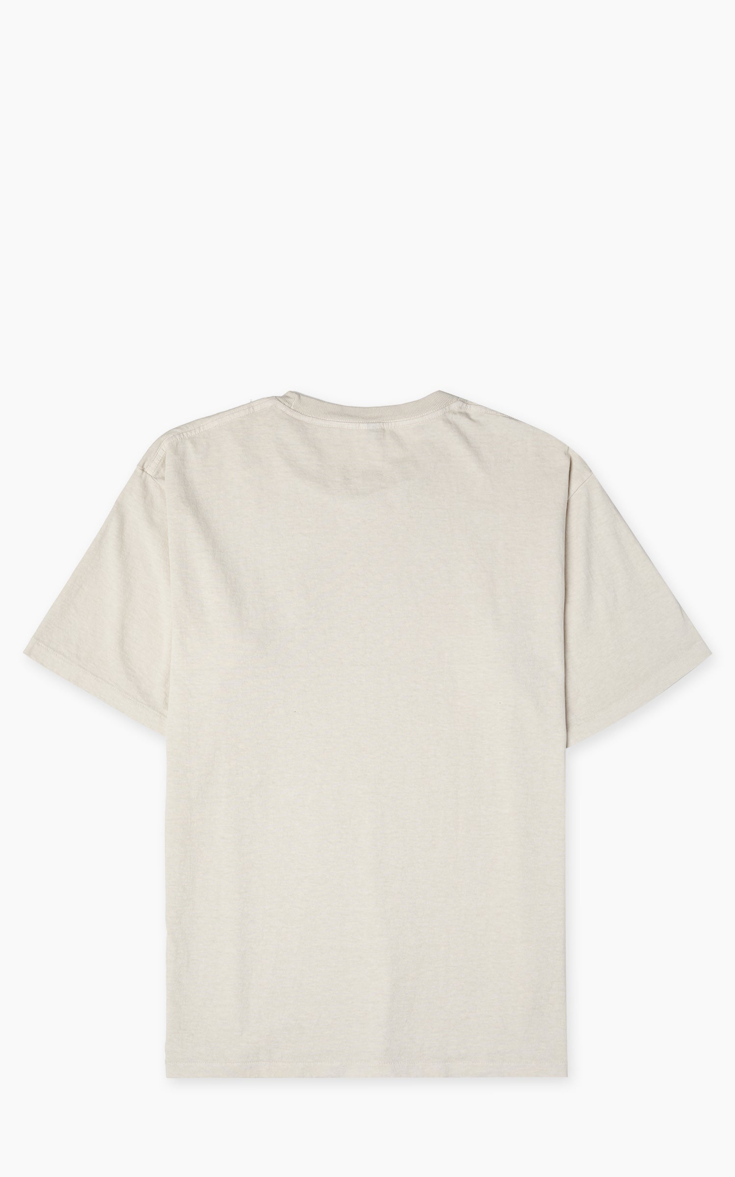 Velva Sheen Crew Neck Pocket Tee Oatmilk