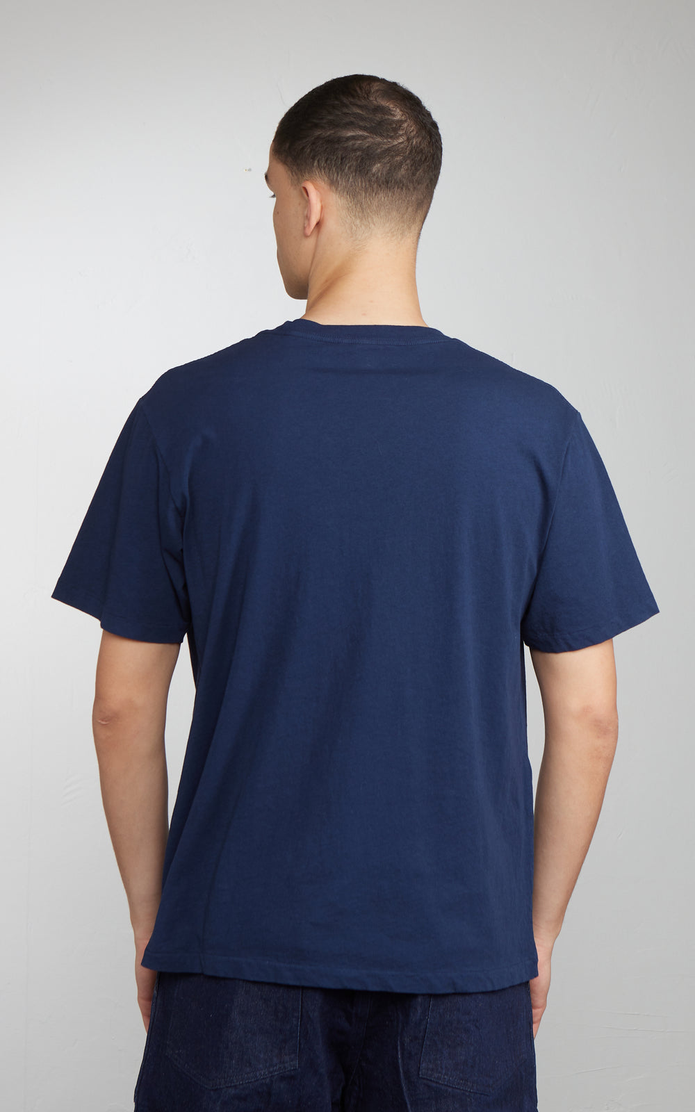 Velva Sheen Blank Tee Navy