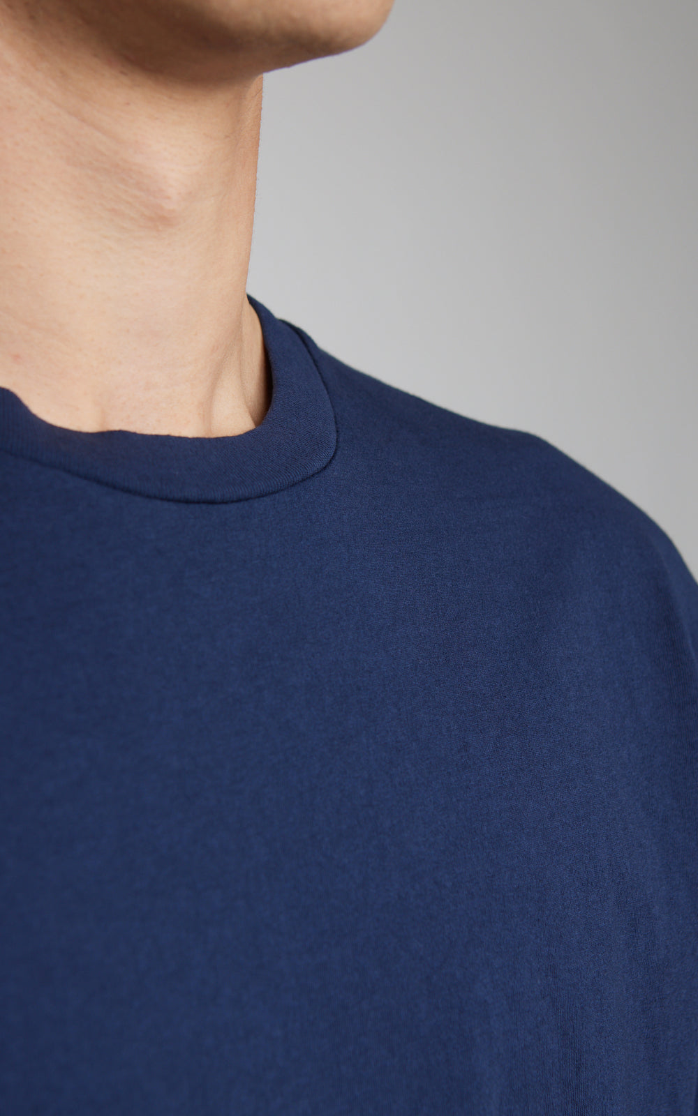 Velva Sheen Blank Tee Navy