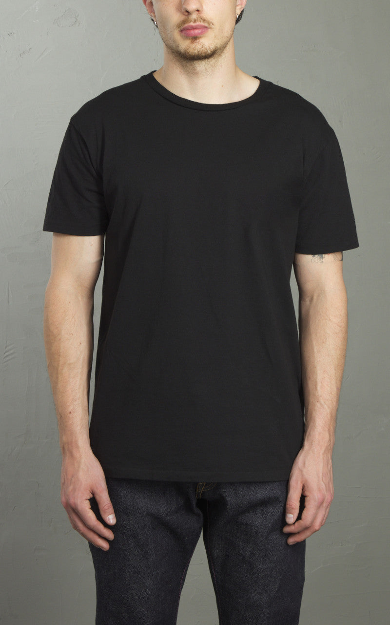 Velva Sheen Crew Neck Tee 2-Pack Black