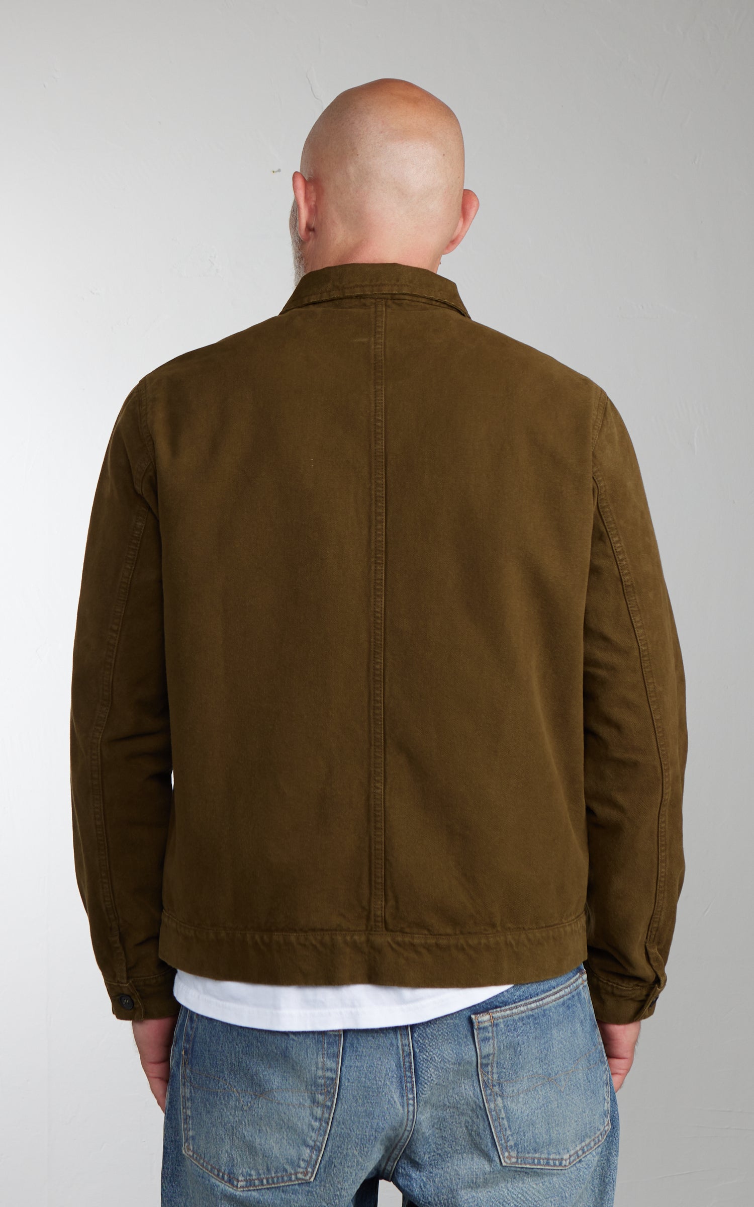 Vetra Bomber Jacket Brushed Canvas 2PA7/27 Ash