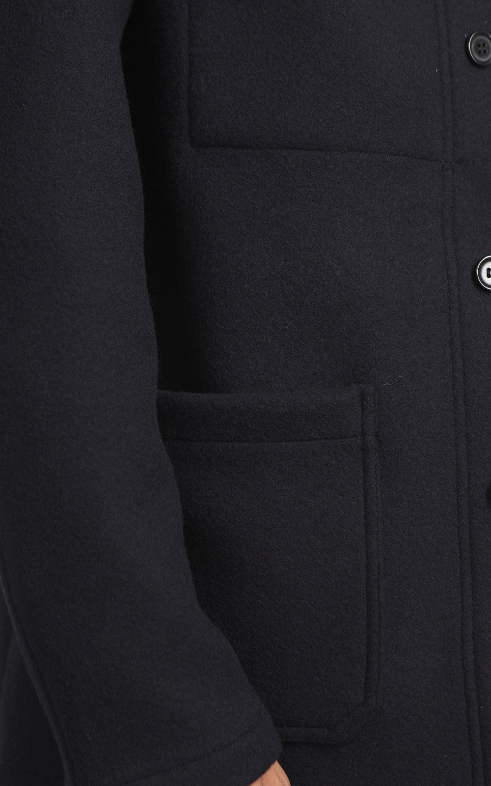 Vetra Workwear Jacket Double-Face Melton Wool 5F/4 Navy