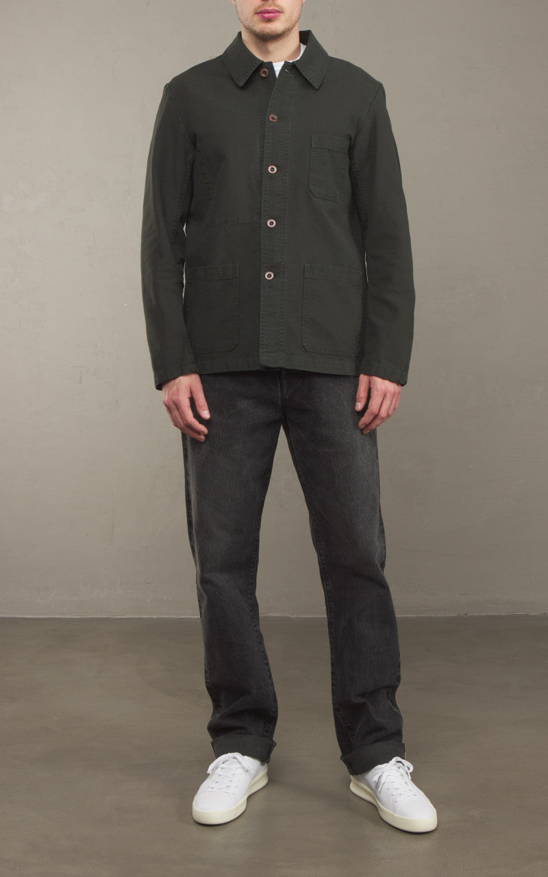 Vetra Workwear Jacket Organic Twill 1G/5C Dark Khaki