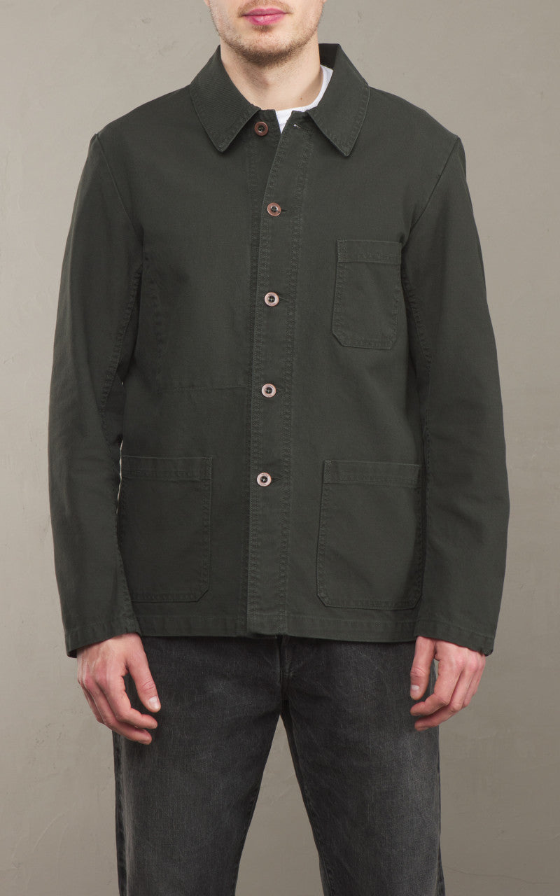 Vetra Workwear Jacket Organic Twill 1G/5C Dark Khaki