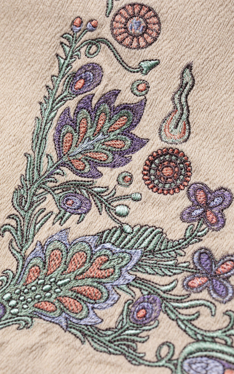 Nudie Jeans Vincent Floral Cream