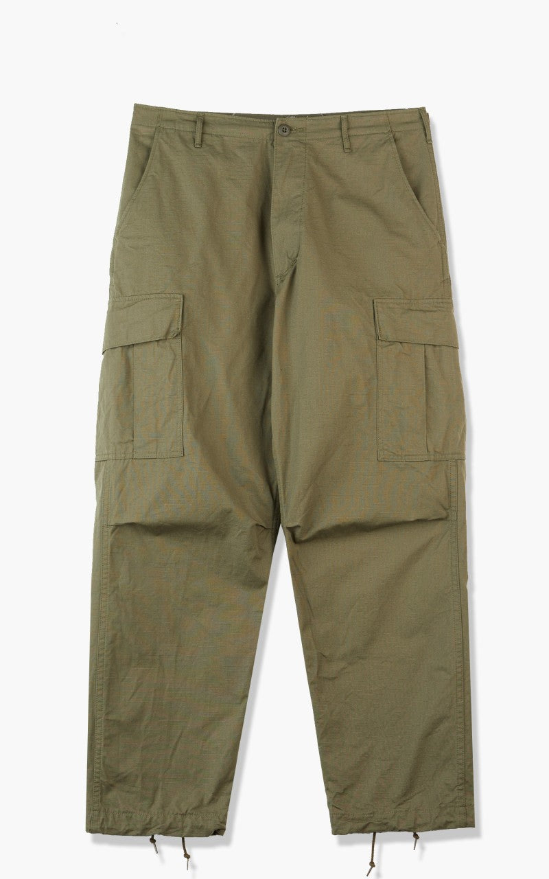 OrSlow Vintage Fit Cargo Pants Ripstop Army