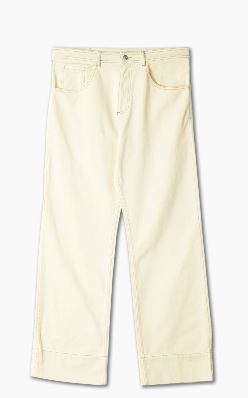 Wales Bonner Sunrise Jeans Pale Yellow